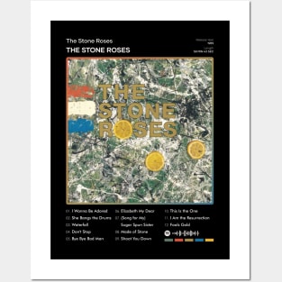 The Stone Roses - The Stone Roses Tracklist Album Posters and Art